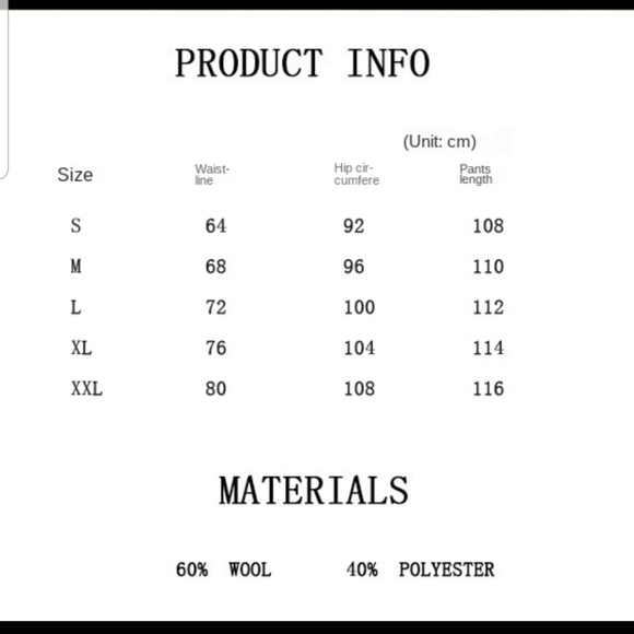 FACADE PATTERN gray wool pants, Sz M L, NWOT - Picture 4 of 4